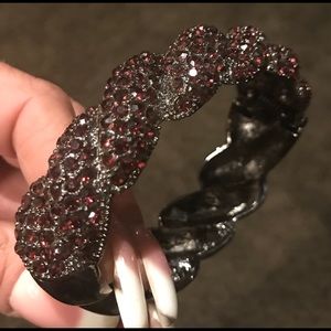 Meghan LA crystal bangle bracelet